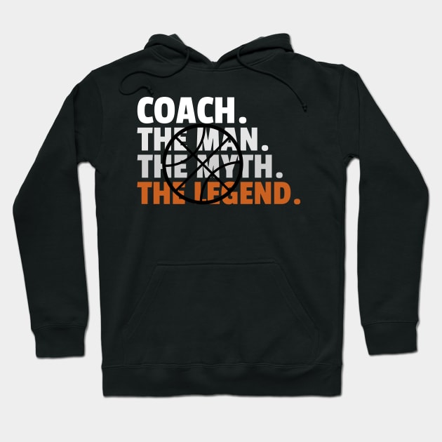 Basketball coach - the legend Hoodie by BB Funny Store